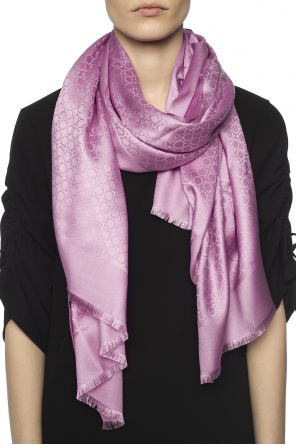 Logo-embroidered scarf, zdjęcie 2 Logo-embroidered scarf od Salvatore Ferragamo
